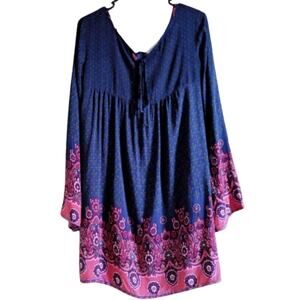 Boho Dress,  Festival, Hipster, Yes Fashion, Tunic Style, Vintage Inspired